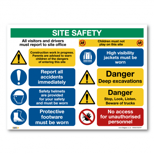 Site Safety signs