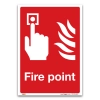 fire point sign