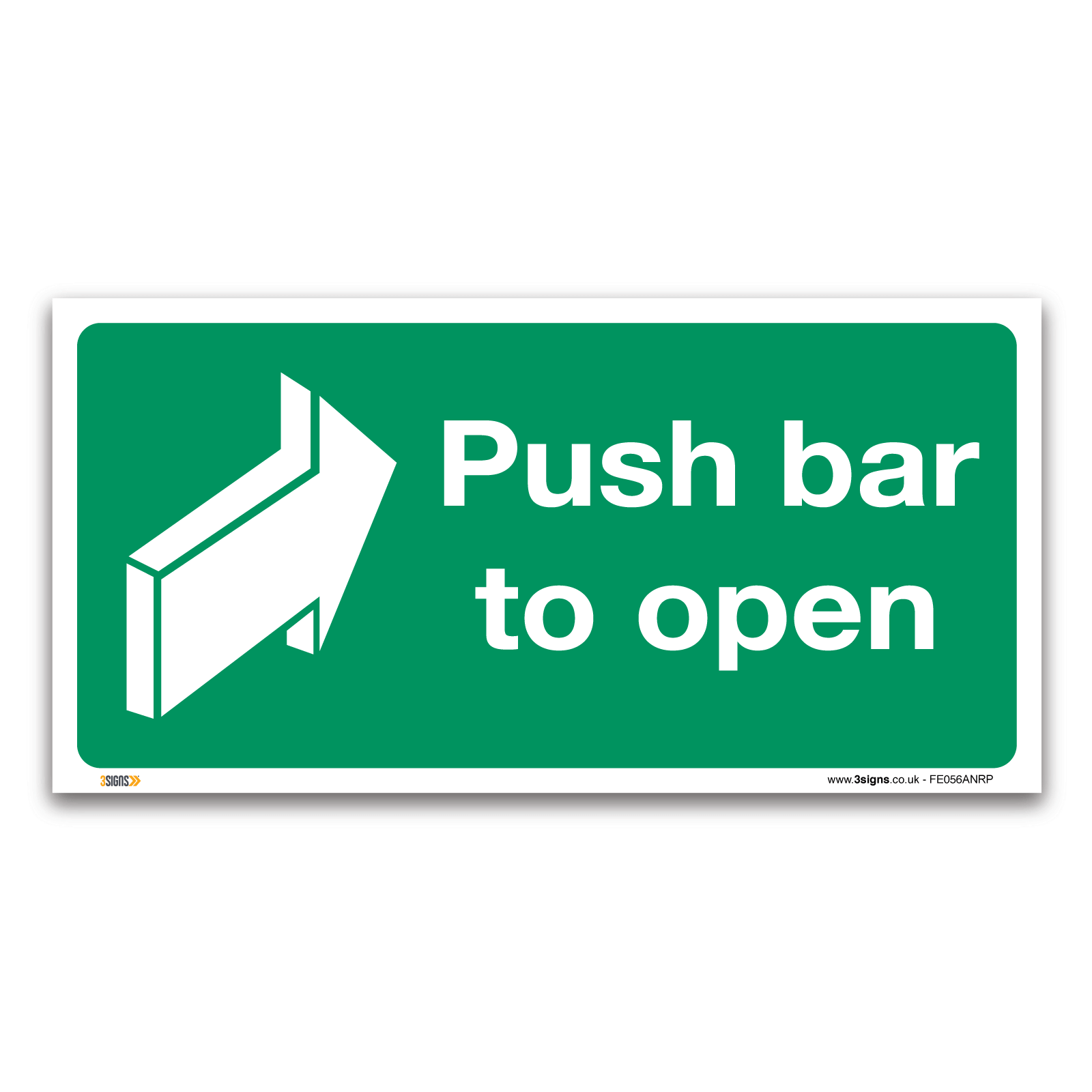 Push Door To Open Signs, Signage & Safety