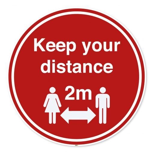 keep your distance 2m