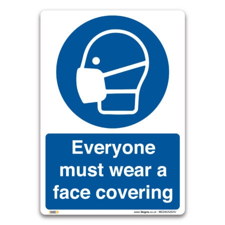 Must wear face covering