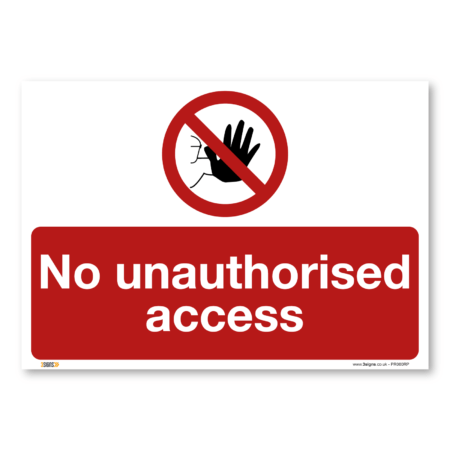 no unauthorised access